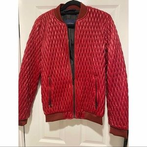 Zara lightweight jacket in red (small)